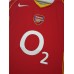 Arsenal 04/05 Home Red Long Sleeve Soccer Jersey